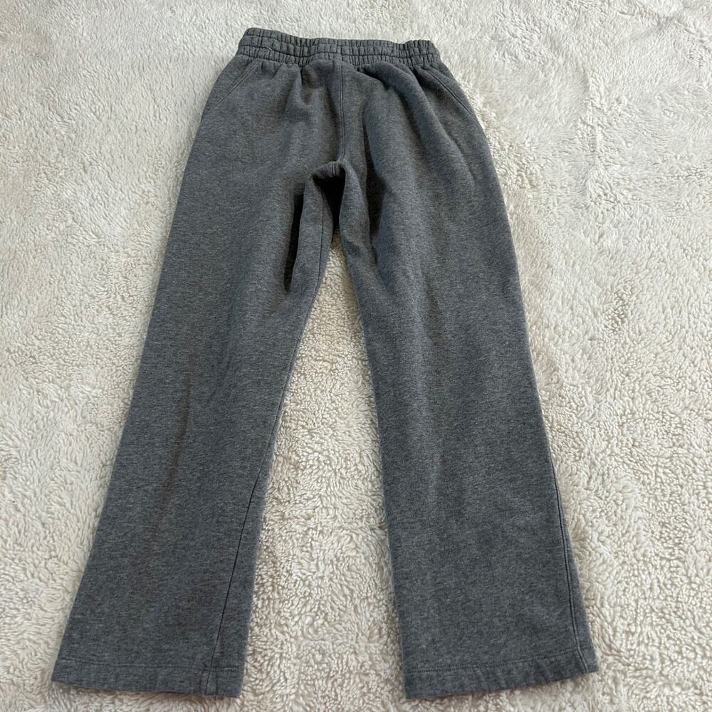 Nike Boys Sweatpants Grey Sz L Straight Leg Logo Preppy Sportswear Casual Sporty - Picture 3 of 5